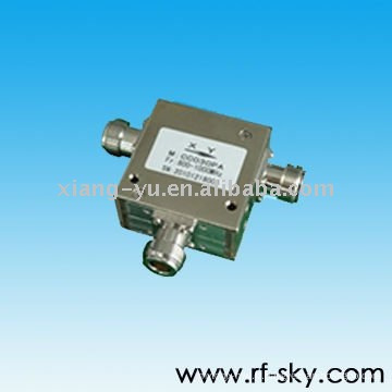 200W isolateurs coaxiaux de la gamme 330-400MHz de fréquence de la puissance vers l&#39;avant et large bande Circulator